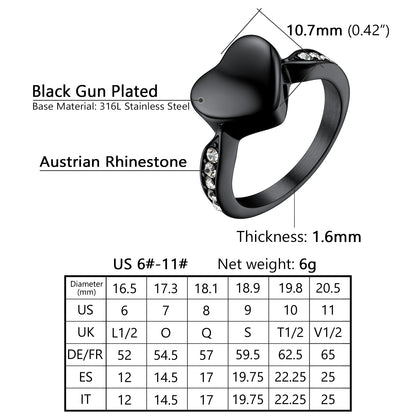 Adjustable Ashes Ring Sizing Diagram