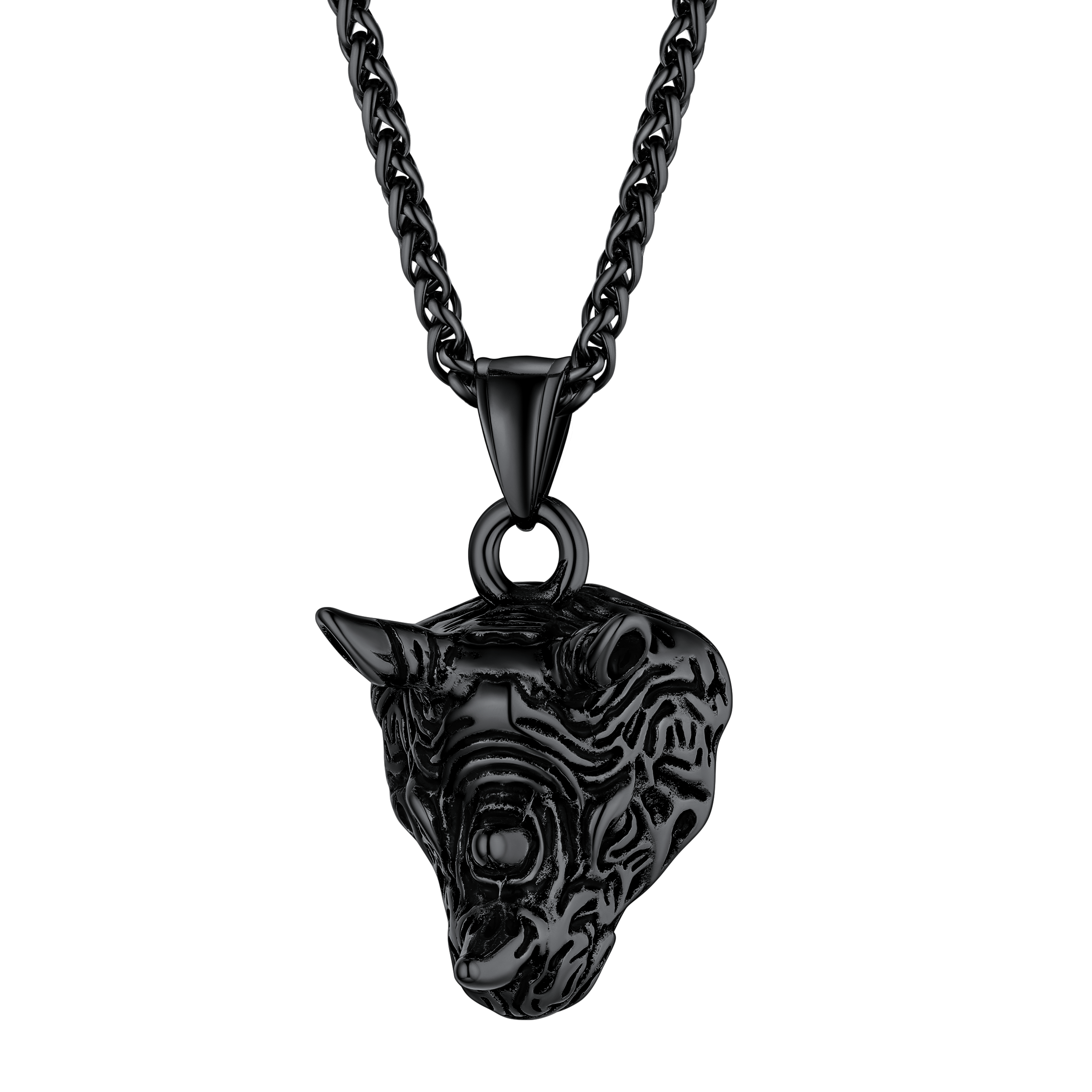 Flash Sale Gothic Rhinoceros Pendant Necklace