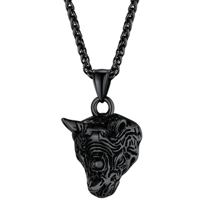 Flash Sale Gothic Rhinoceros Pendant Men Necklace