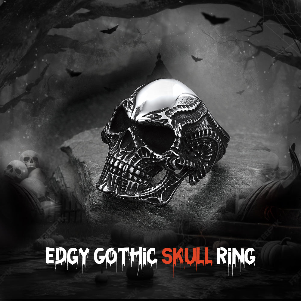 Skull Biker Gothic Rings