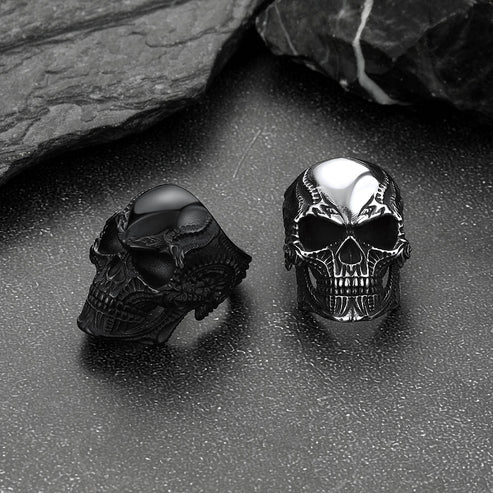 Skull Ring for Men | Gothic | Stainless Steel – FaithHeart Jewelry