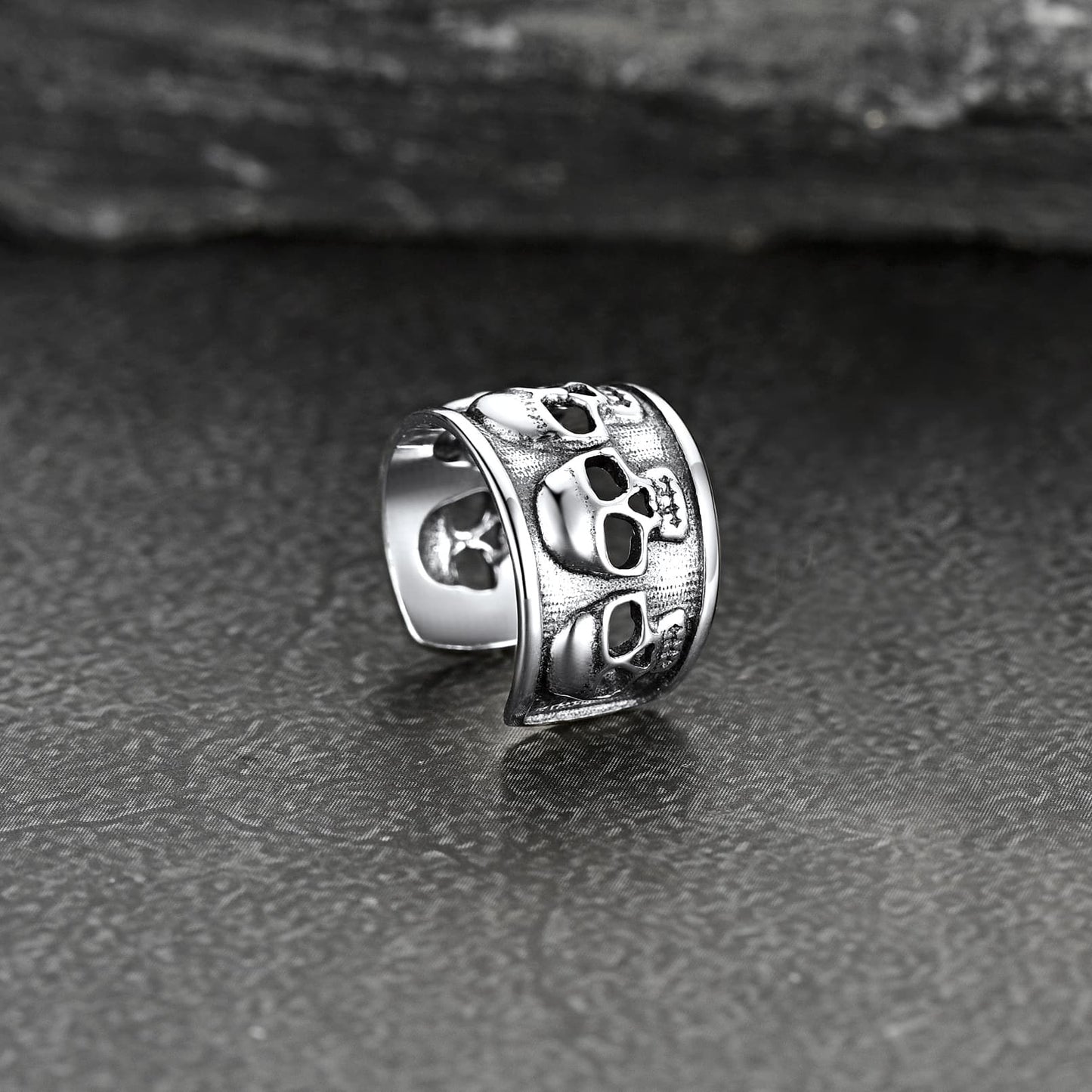 Skull Ear Cuff Earrings