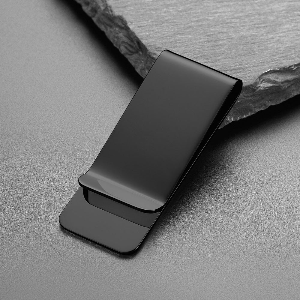 Customized Sleek Minimalist Money Clip for Men