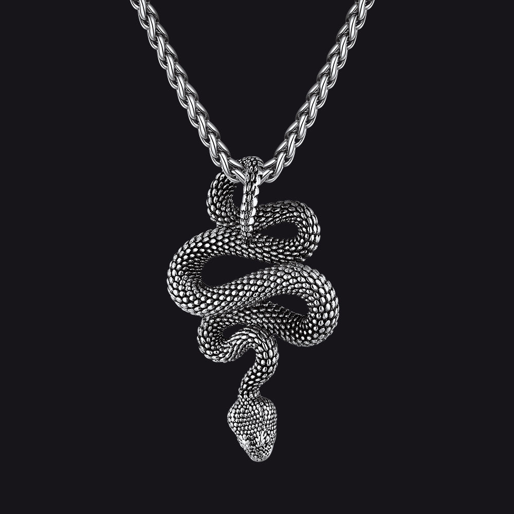 Gothic Retro Snake Necklace