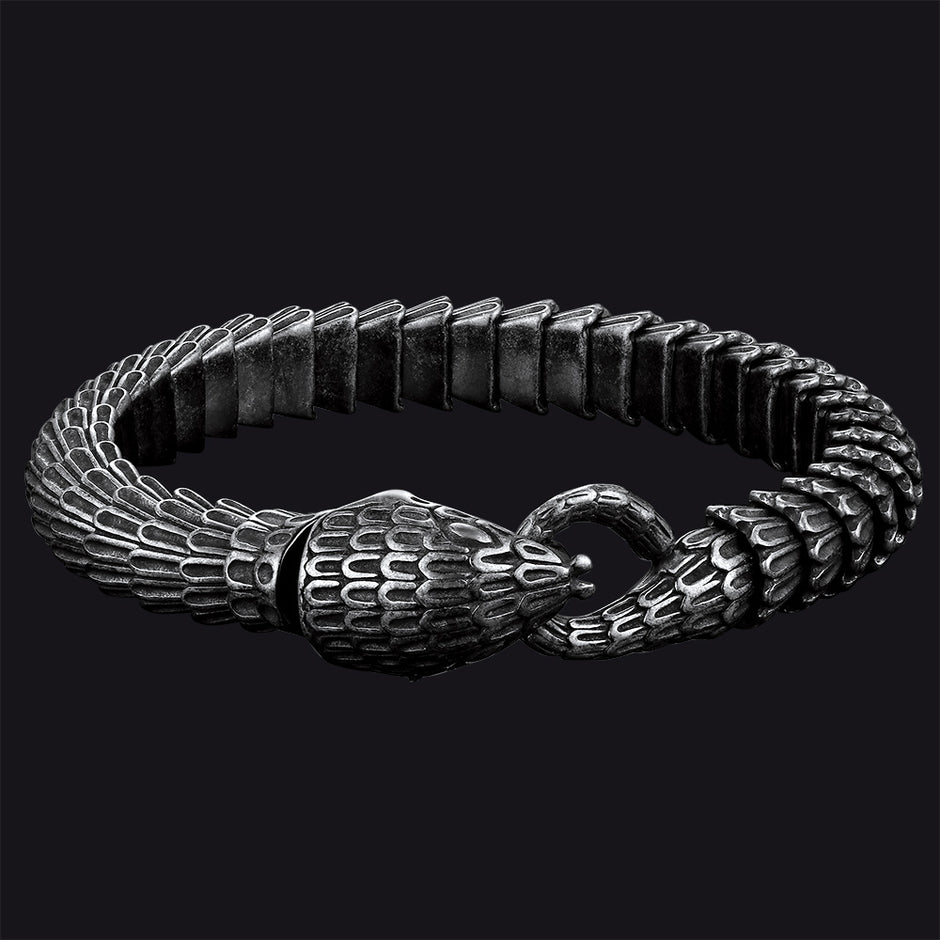 BIYONGDE Stainless Steel Rainbow Curb Chain Cuban Chain Link Chain Bangle Bracelet BIYONGDE Stainless Steel Rainbow Curb Chain Cuban Chain Link Chain Bangle Bracelet