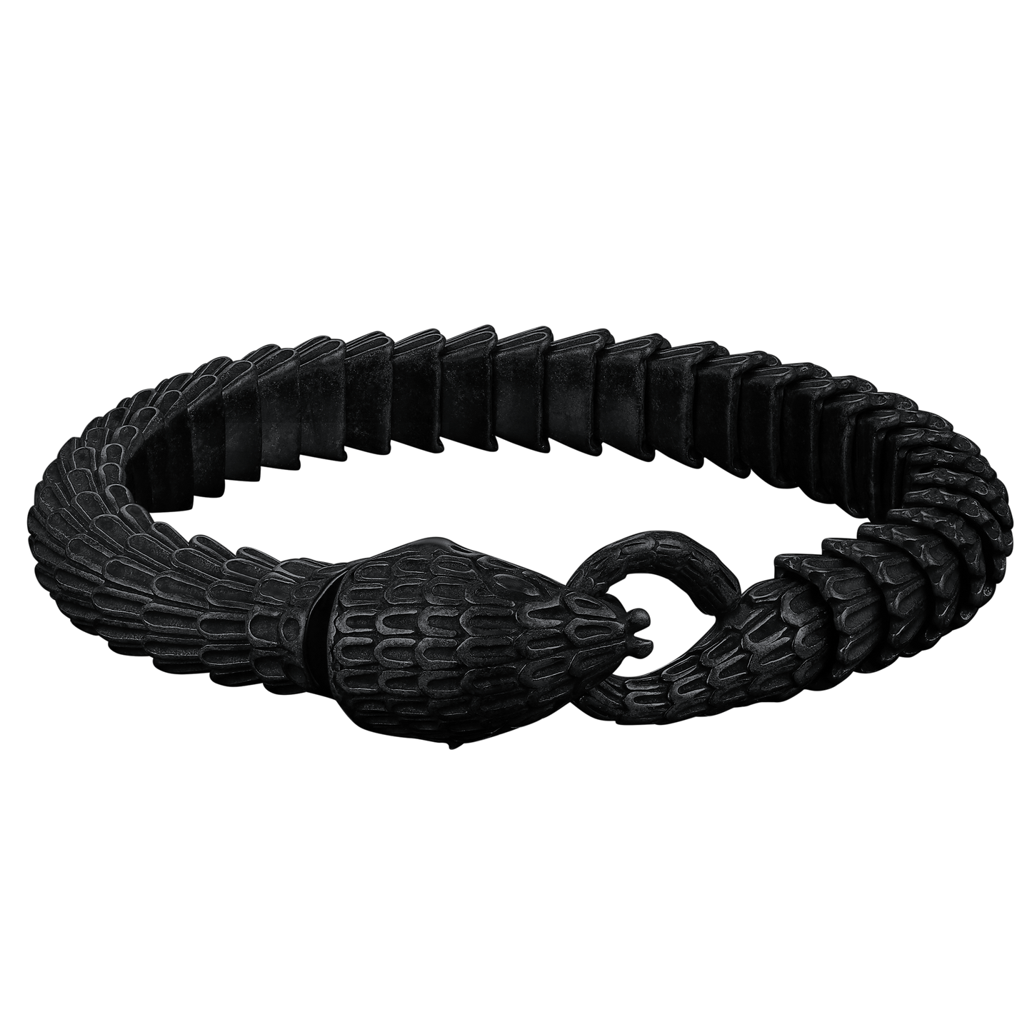 FaithHeart Viking Snake Jörmungandr  Bracelet Stainless Steel Bangle Bracelet FaithHeart