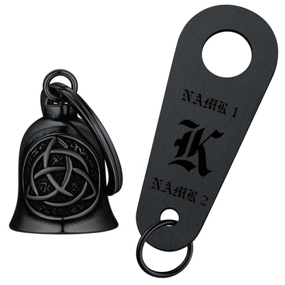 Viking Celtic Trinity Knot Gremlin Bell for Motorcycle
