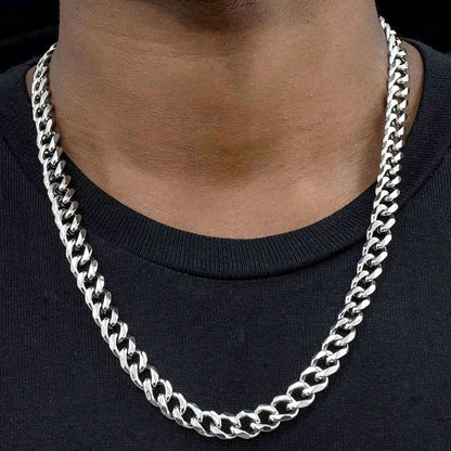 Sturdy Cuban Link Chain Necklace For Men 5/9/12/15MM Width