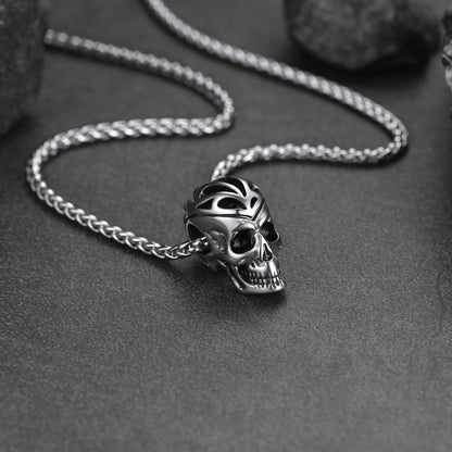 Flash Sale Gothic Skull Necklace Pendant For Men