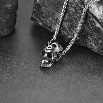 Flash Sale Gothic Skull Necklace Pendant For Men