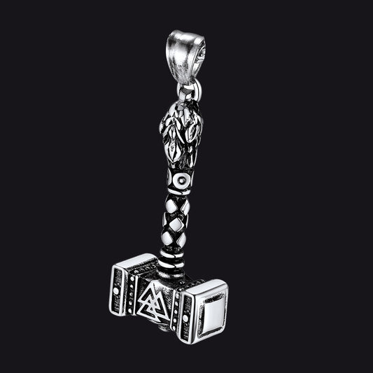 Thor's Hammer Pendant FaithHeart Jewelry