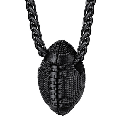 American Football Pendant Necklace for Sport Fans