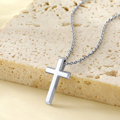  Cross Necklace Dainty Christian Faith Pendant for Women