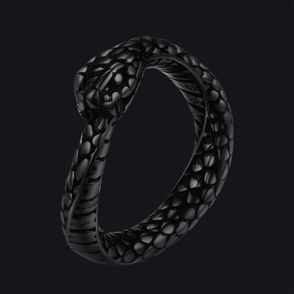 FaithHeart Snake Rings Stainless Steel Gothic Midi Ring FaithHeart