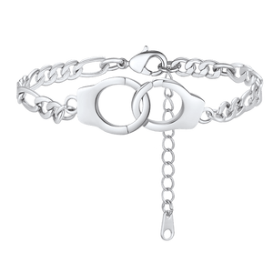 Trendy Handcuffs Design Chain Ankle Bracelet For Women