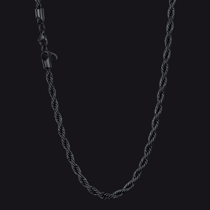 Black-Twisted-Rope-Chain-necklace