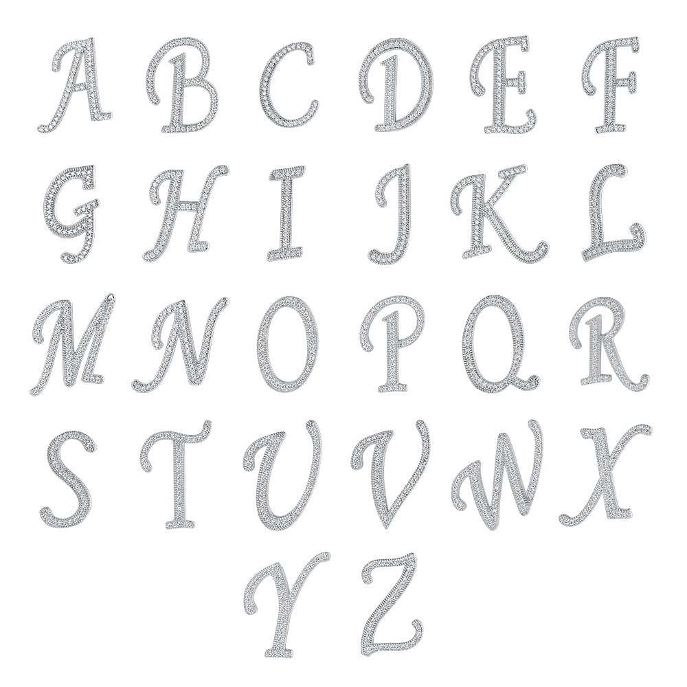 A¨CZ pendant necklace shiny 20 inch chain.