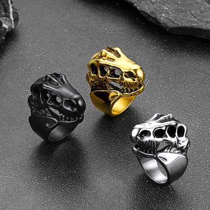 Animal Chunky Dinosaur Rings for Women Men