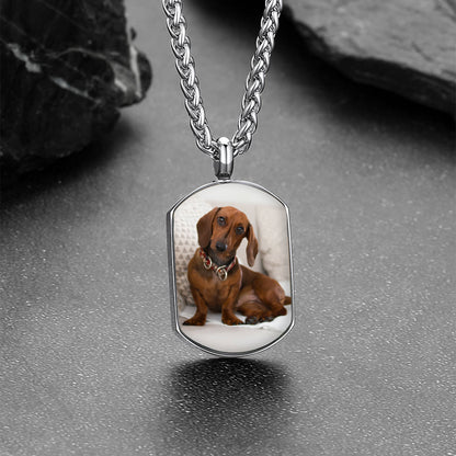 Personalised Urn Picture Pendant Necklaces for Ashes