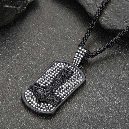 Faithheart Viking Thor's Hammer Pendant Mjolnir Necklace for Men