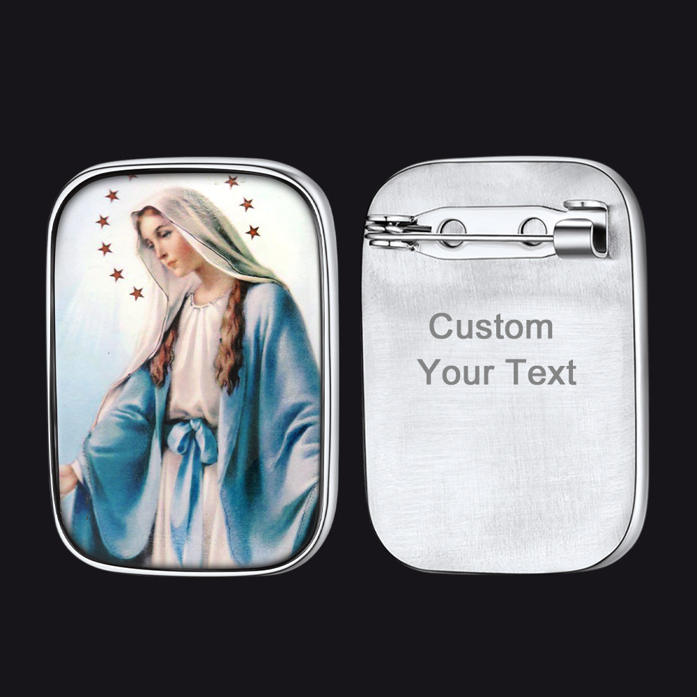 Customized Picture Memorial Brooch Lapel Pins