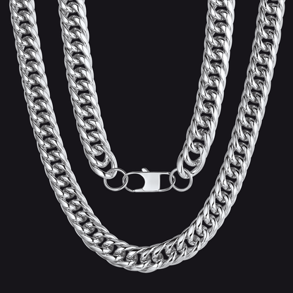 Dicke Miami Cuban Chain Halskette für Herren 18"-30"