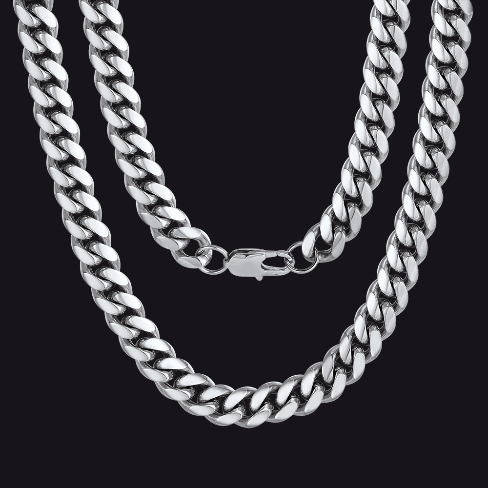 Chunky Heavy Miami Cuban Link Chain Necklace For Men 14-30 Inches