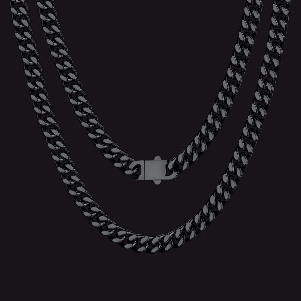 Miami Cuban Link Chain Necklaces 5/7/9/12 MM Chain for Men