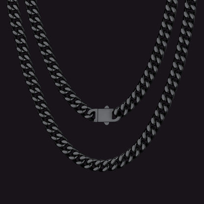 Miami Cuban Link Chain Necklaces 5/7/9/12 MM Chain for Men