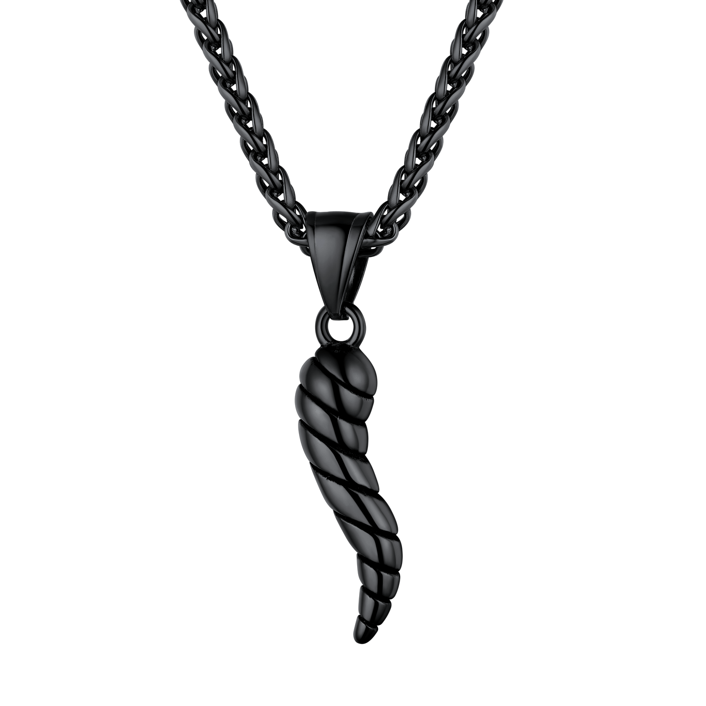 FaithHeart Italian Horn Pendant Necklace Cornicello Amulet Talisman FaithHeart