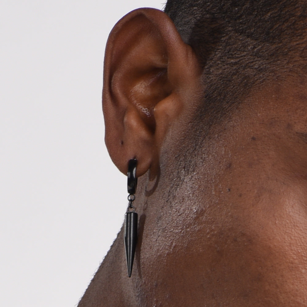 Punk Long Spike Drop Earrings For Men Women – FaithHeart Jewelry
