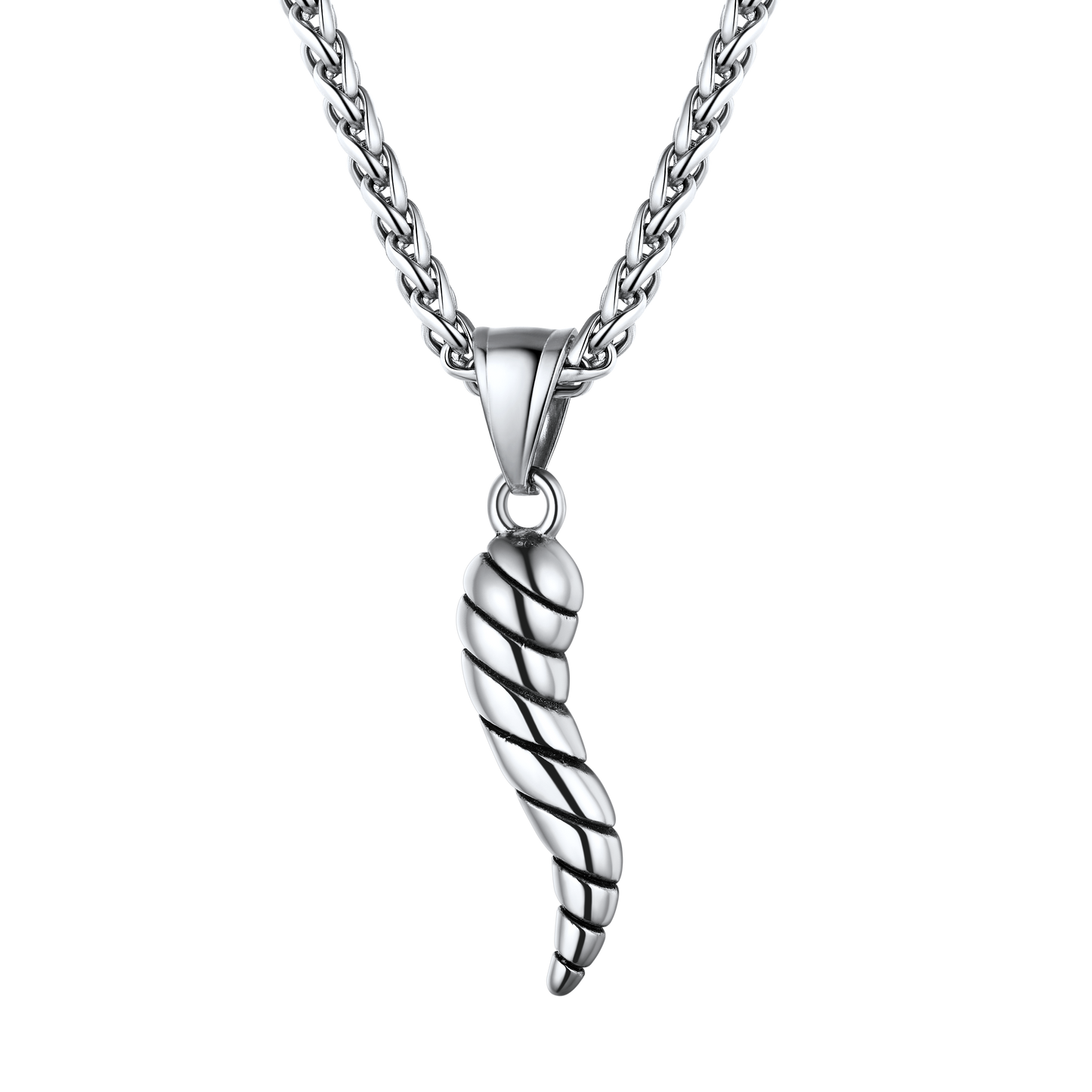 FaithHeart Italian Horn Pendant Necklace Cornicello Amulet Talisman FaithHeart