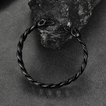 FaithHeart Gothic Skull Bracelet Skeleton Head Cuban Chain Bracelet FaithHeart