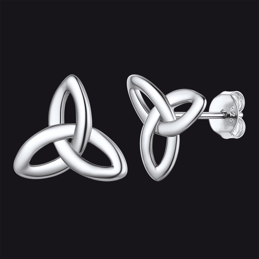 Celtic Knot Stud Earrings