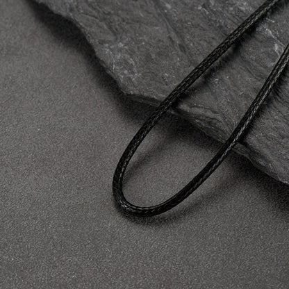FaithHeart Braided Leather Chain Necklace Cord for Men 2MM/3MM FaithHeart