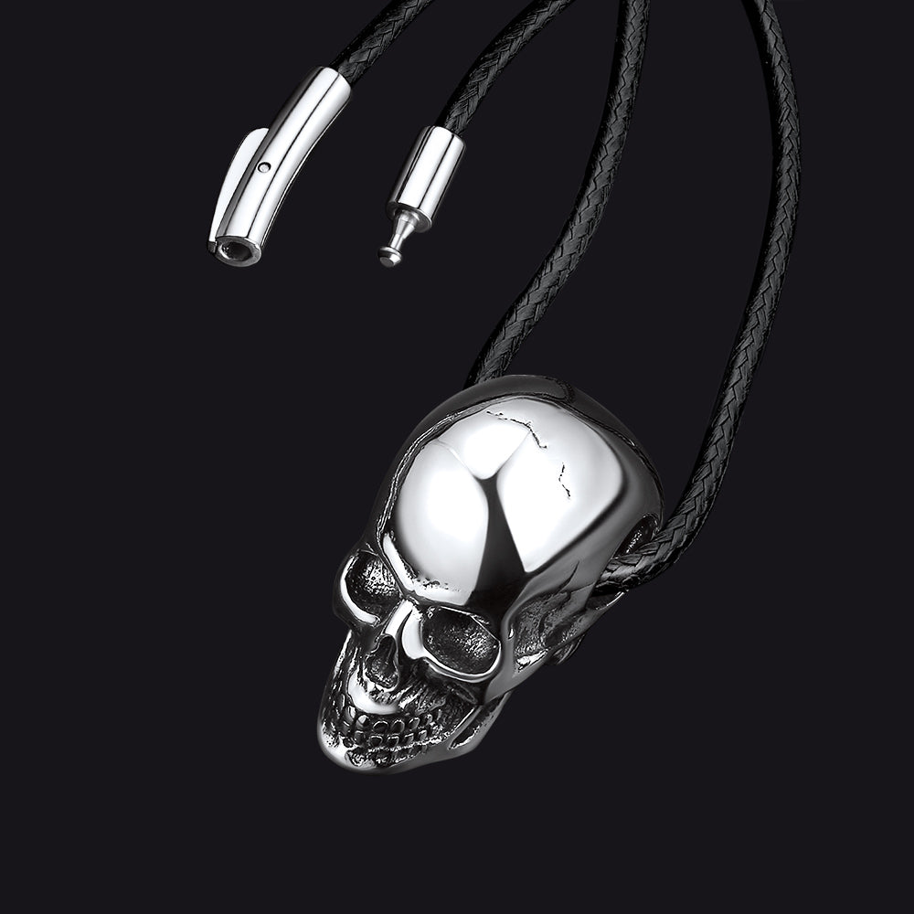 FaithHeart Gothic Skull Necklace For Men FaithHeart