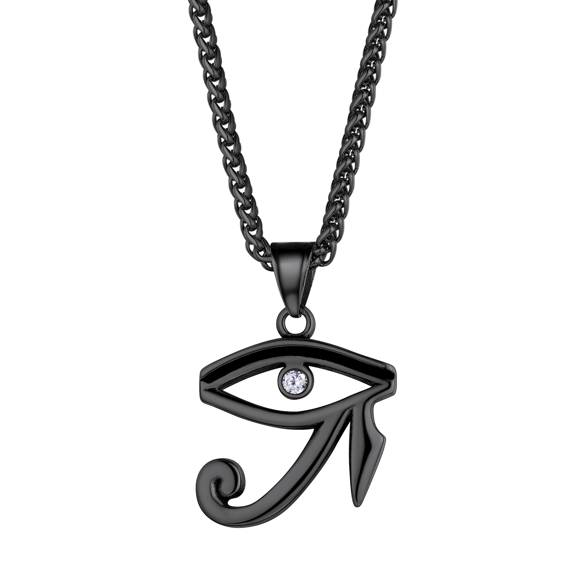 FaithHeart Eye of Horus Necklace Egyptian Amulet Pendant FaithHeart